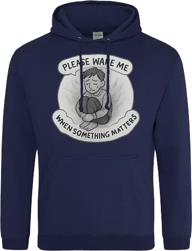 Please wake me when something matters