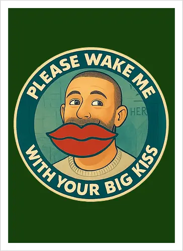 Please wake me – with your big kiss