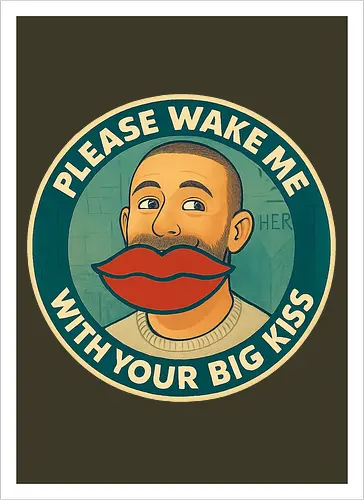 Please wake me – with your big kiss