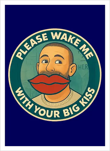 Please wake me – with your big kiss