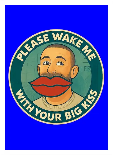 Please wake me – with your big kiss