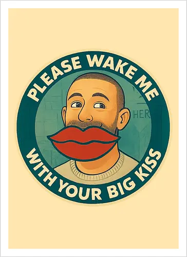 Please wake me – with your big kiss