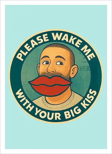 Please wake me – with your big kiss
