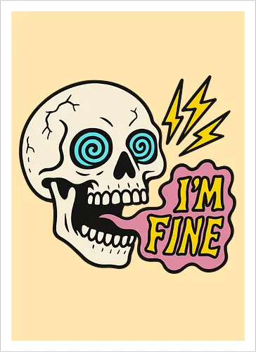 skull i'm fine