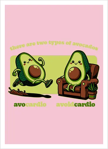 Avocado Tired Exercise