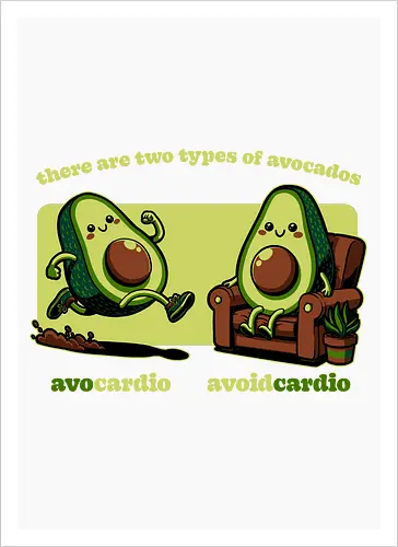 Avocado Tired Exercise