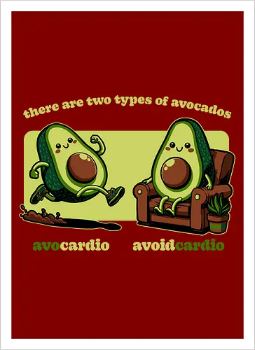 Avocado Tired Exercise