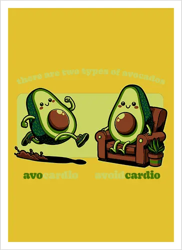 Avocado Tired Exercise