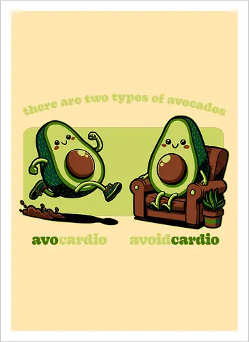 Avocado Tired Exercise