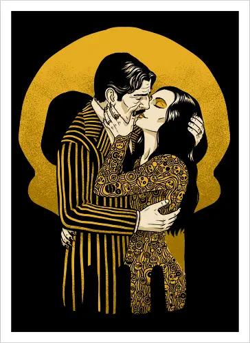 Goth Love Couple