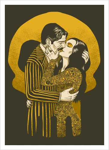 Goth Love Couple