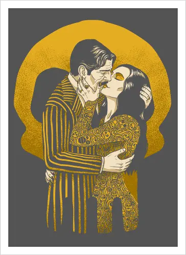 Goth Love Couple