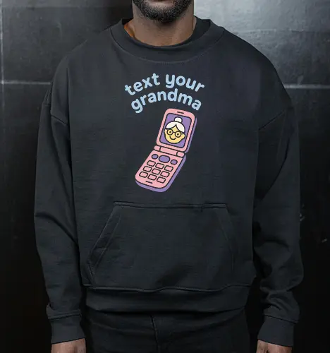 cute cartoon flip phone