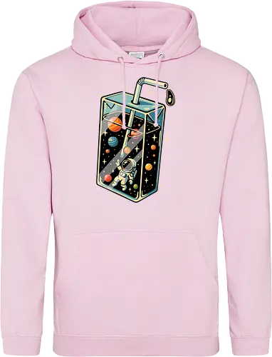 Astronaut im Weltraumsaft