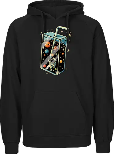 Astronaut im Weltraumsaft