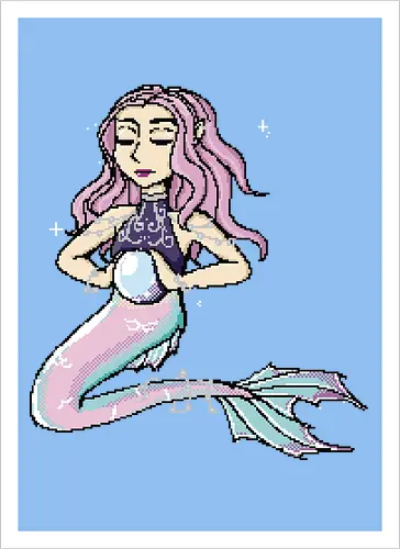 Pixel Sea Witch