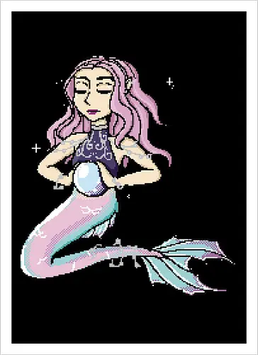 Pixel Sea Witch