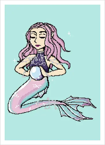 Pixel Sea Witch