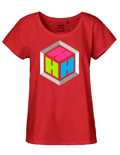 Der Hacki - Logo - youtube, youtuber, merchandise - Fairtrade Girl Shirt