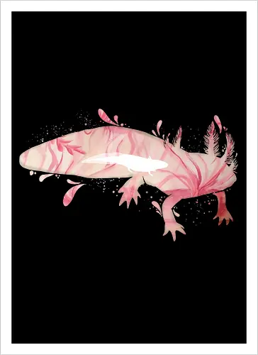 Axolotl Silhouette