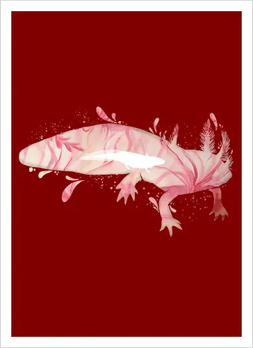 Axolotl Silhouette