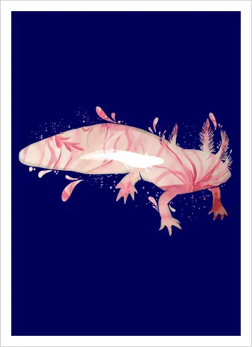 Axolotl Silhouette