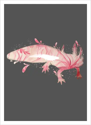 Axolotl Silhouette