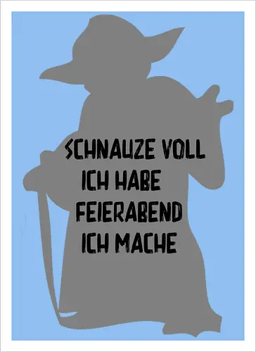 Schnauze voll