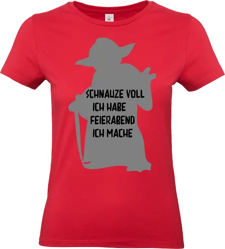 Schnauze voll - Standard T-Shirt (Frauen)