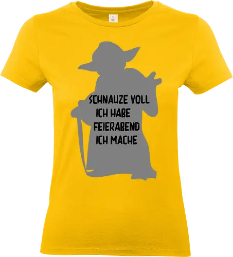 Schnauze voll - Standard T-Shirt (Frauen)