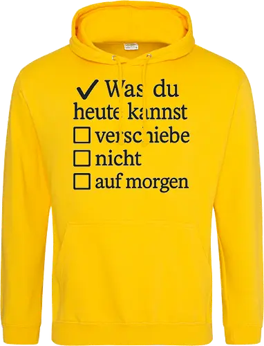 Was du heute kannst
