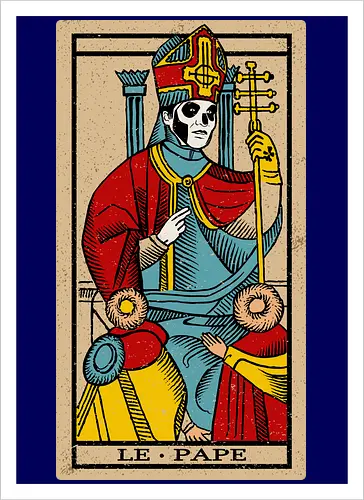 Le Pape Emeritus Tarot Card