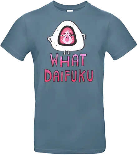 What Daifuku?! - japanese, kawaii, japanese food, daifuku, pun, japanisch - Standard T-Shirt