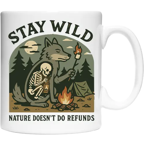 STAY WILD NATURE DOESN'T DO REFUNDS