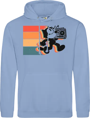 Retro Groove Cat