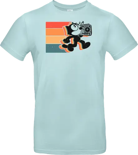 Retro Groove Cat