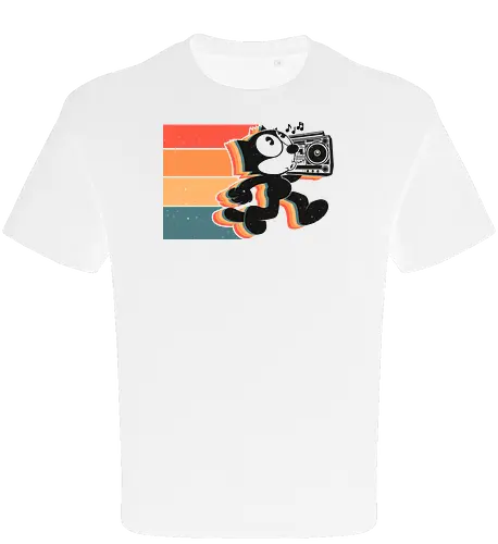 Retro Groove Cat