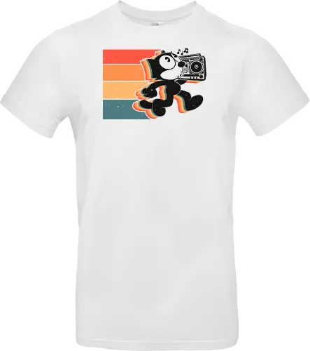 Retro Groove Cat
