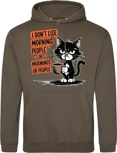I don't like morning people or mornings or people
