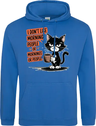 I don't like morning people or mornings or people