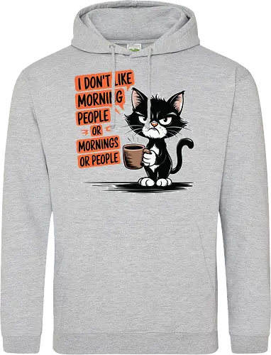 I don't like morning people or mornings or people