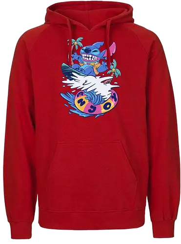 enjoy your wave - alien, coffee, aloha, monster, experiment, music, floral, ornament, flower, surfer, vintage, movie, cartoon, kids, drawing, wave, vacation, holiday - Fairtrade Hoodie