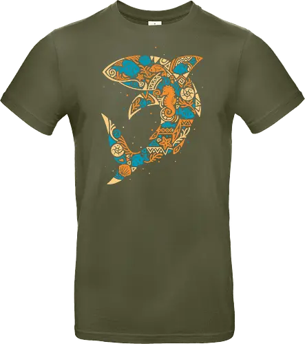 Tropical Shark Mosaic