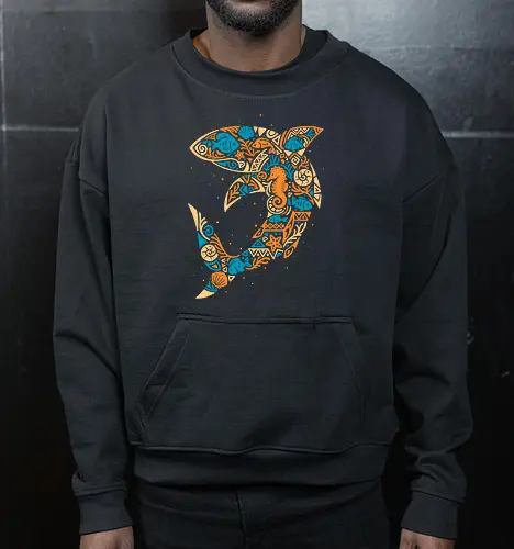 Tropical Shark Mosaic