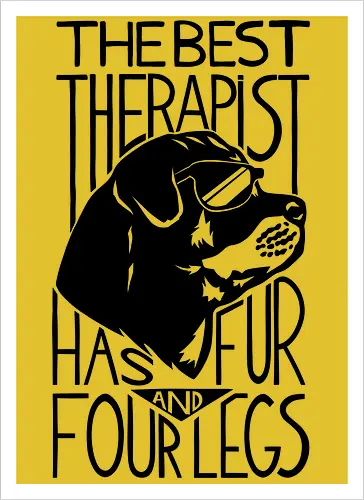 Dog Is The Best Therapist At Home