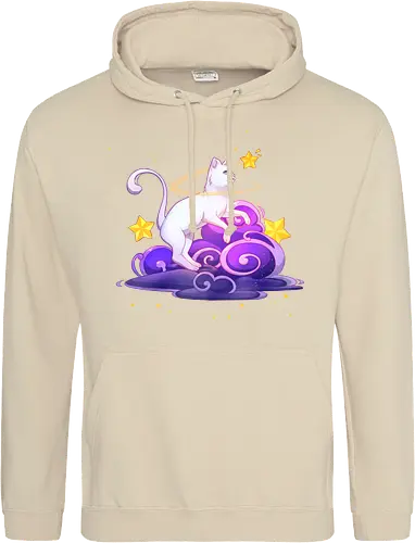 Katze auf Wolken 1