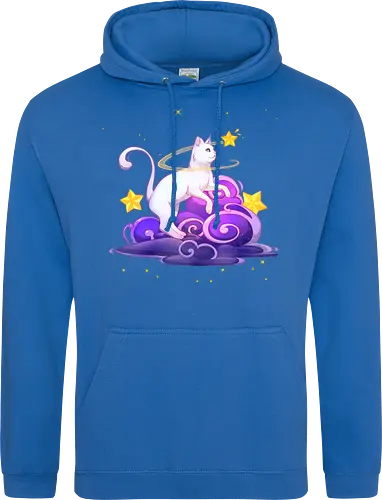 Katze auf Wolken 1