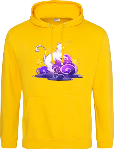 Katze auf Wolken 1