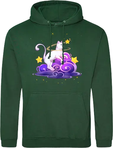 Katze auf Wolken 1