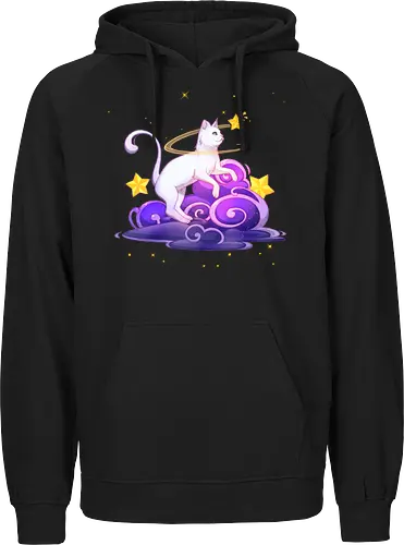 Katze auf Wolken 1